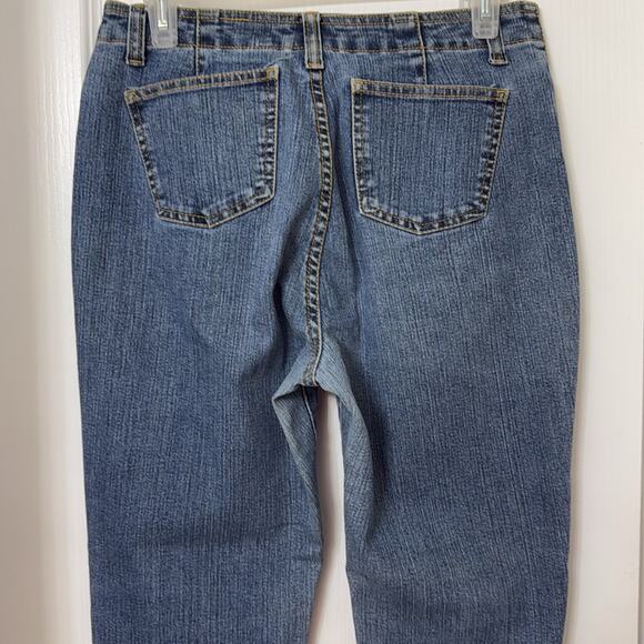 St johns bay blue denim jeans size 29 - Picture 6 of 8